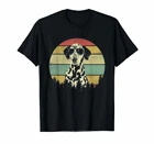 Футболка далматинская винтажная, подарок для влюбленных, собак, пап, мам, для мужчин, женщин, мужчин, женщин, девушек, забавные летние футболки