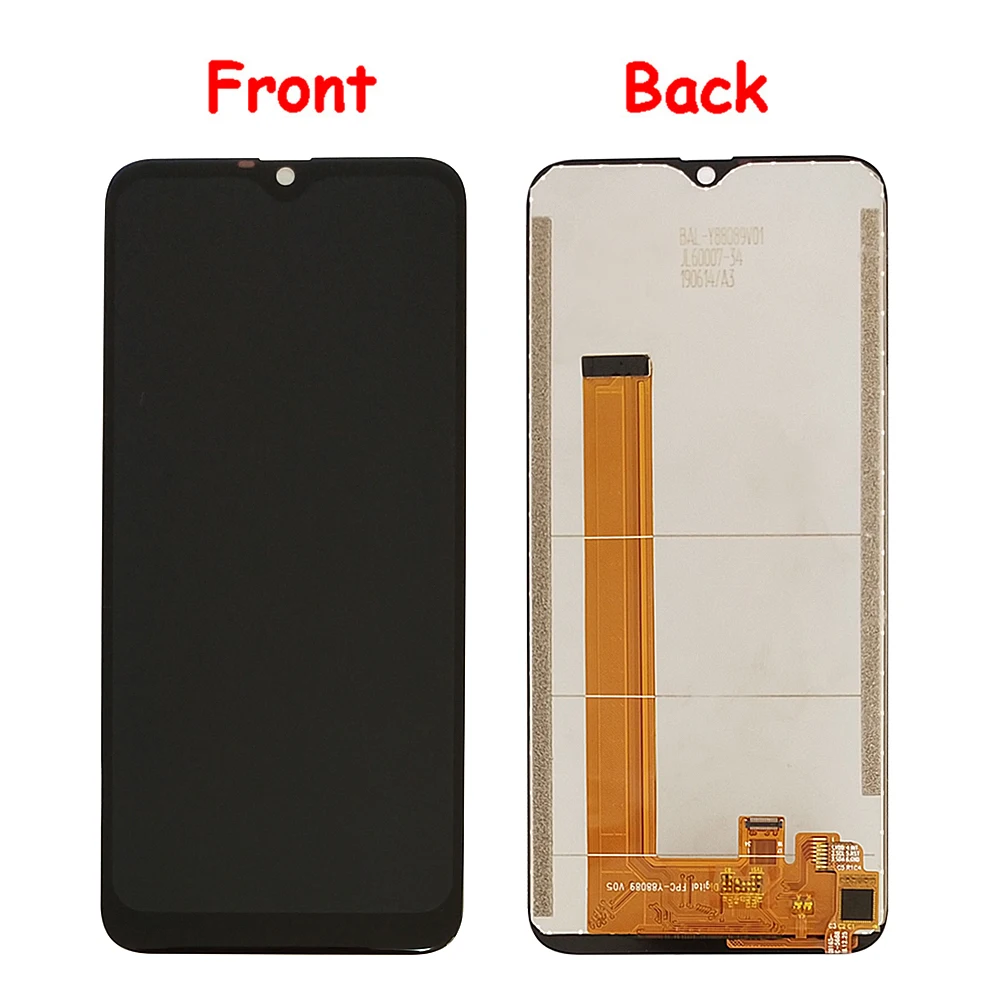 6 09 "дюймов для Oukitel C15 Pro ЖК-дисплей Дисплей + кодирующий преобразователь