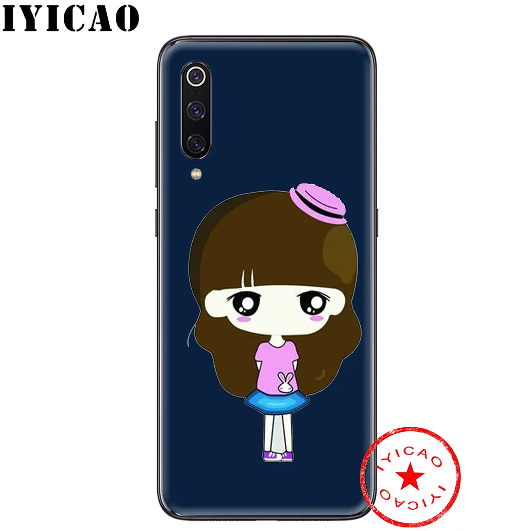 Мягкий темно-синий чехол для Xiaomi mi A3 A2 A1 8 Lite 9 Se Max 3 F1 5X6X6 CC9 CC9e 9T Pro |