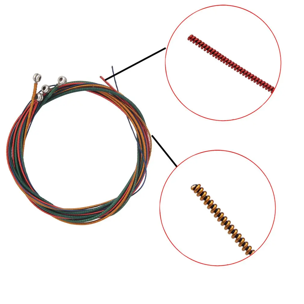 

4PCS/Set Electric Bass Strings Bass Guitar Strings String Conventional Electric Bass Strings Musical Instrument Accessories