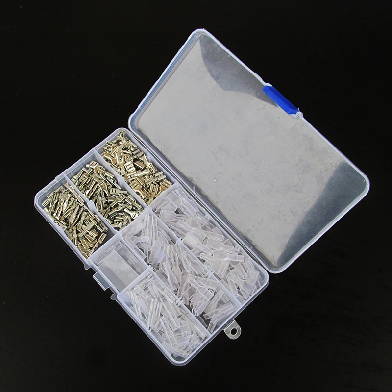 300 шт Женский Мужской Электрический Лопата проволочные стыковые соединители