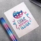 1 рулон, многофункциональная ПВХ-наклейка на одежду