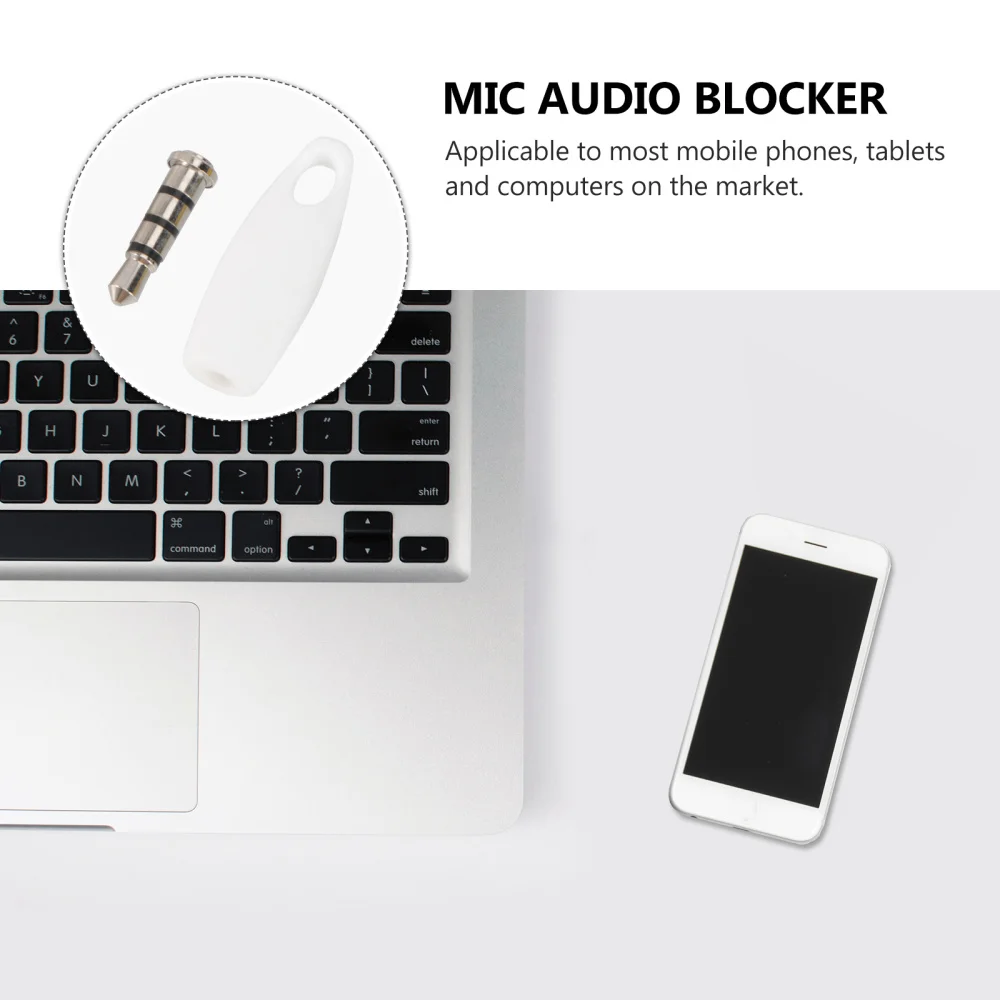 

1pc MIC Audio Blocker Metal Blocks Audio Hacking On Computers and Smart Phones