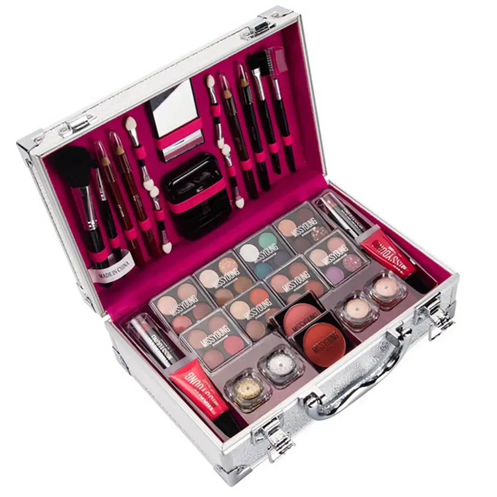 

Multifunctional Make-up Gift Set Cosmetic Kit for Face Eyes Lips Long-lasting Color Effect Soft And Comfortable Texture