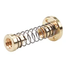 5 комплектов деталей для 3D-принтера 8 мм TR8-8 мм 4 мм 2 мм свинцовый винт трапециевидный ACME wанти-люфт гайка (не включает винт)