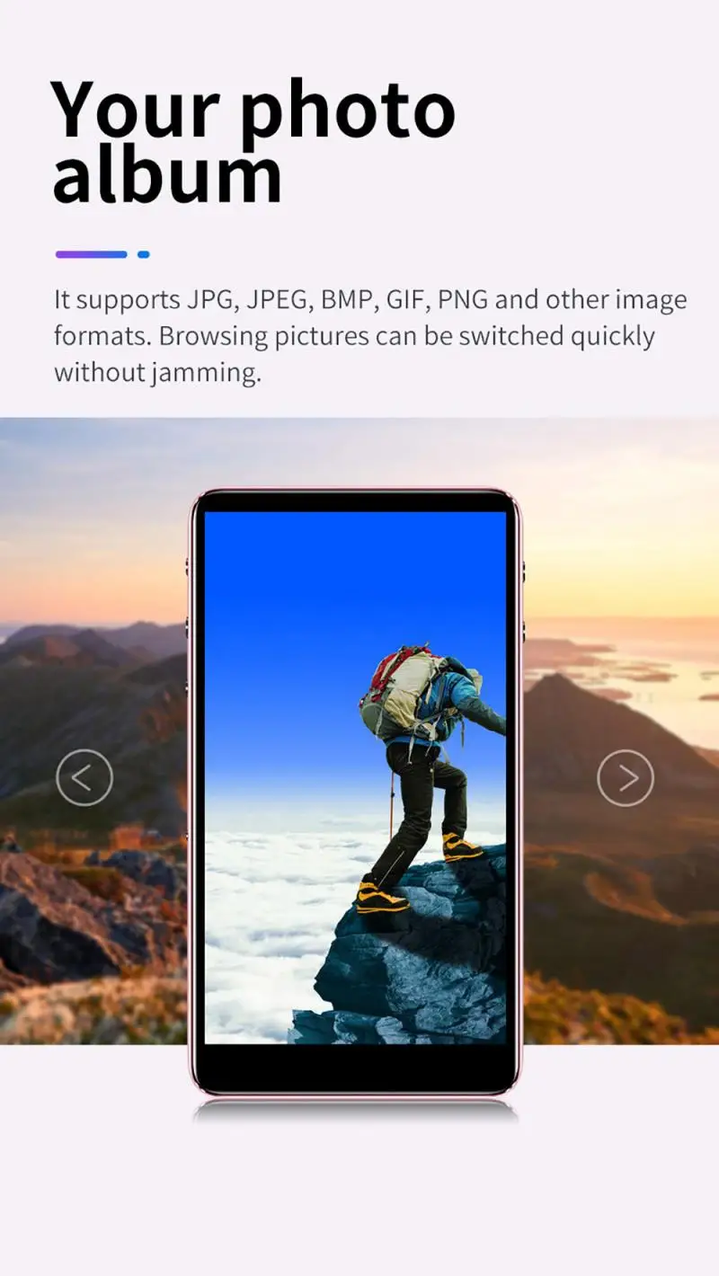 Полноэкранный MP3 MP4 словарь IQQ Студенческая версия тонкий сенсорный экран