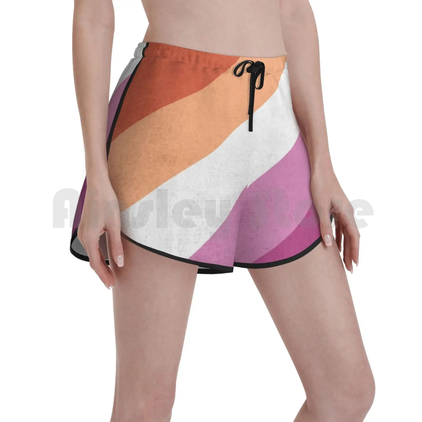 

Женские пляжные шорты для плавания с эффектом потертости