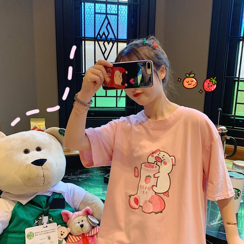 Женская модная повседневная футболка красивые топы модель FP214 весна-лето-осень