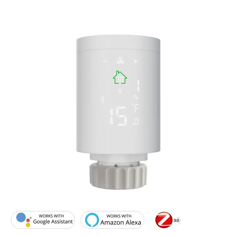 

1pcs radiator valve smart radiator valve mobile phone remote control smart temperature adjustment