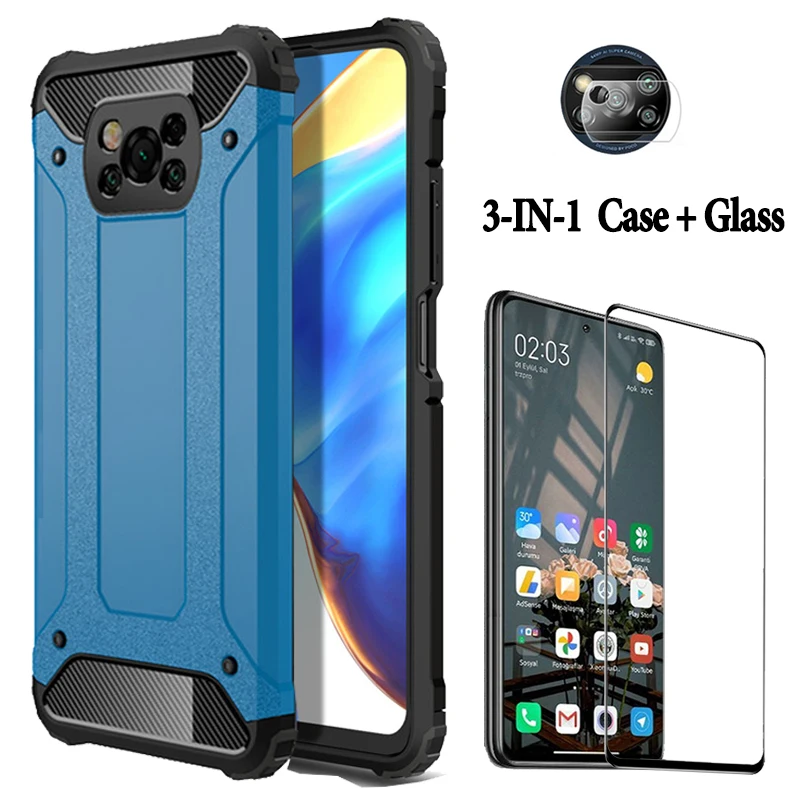 

Airbag edge case xiaomi poco x3nfc Back cover for poco x 3 nfs shockproof funda movil poco x3 pro coque pocom3 case poko m3 f3