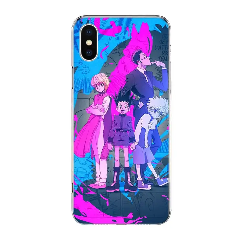 Anime Hunter x Hunters Anime Cover Phone Case For iPhone 11 14 Pro Max 13 12 Mini 6 X 8 6S 7 Plus XS + XR 5S SE Art Coque Cell