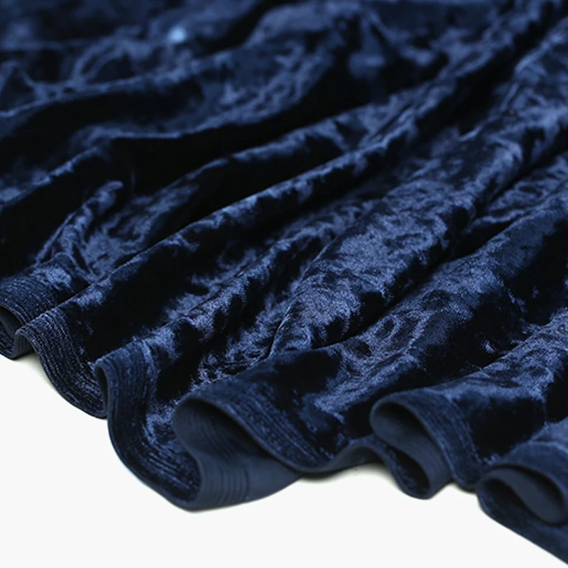 160 см широкая однотонная шелковая бархатная ткань с алмазным узором для платья