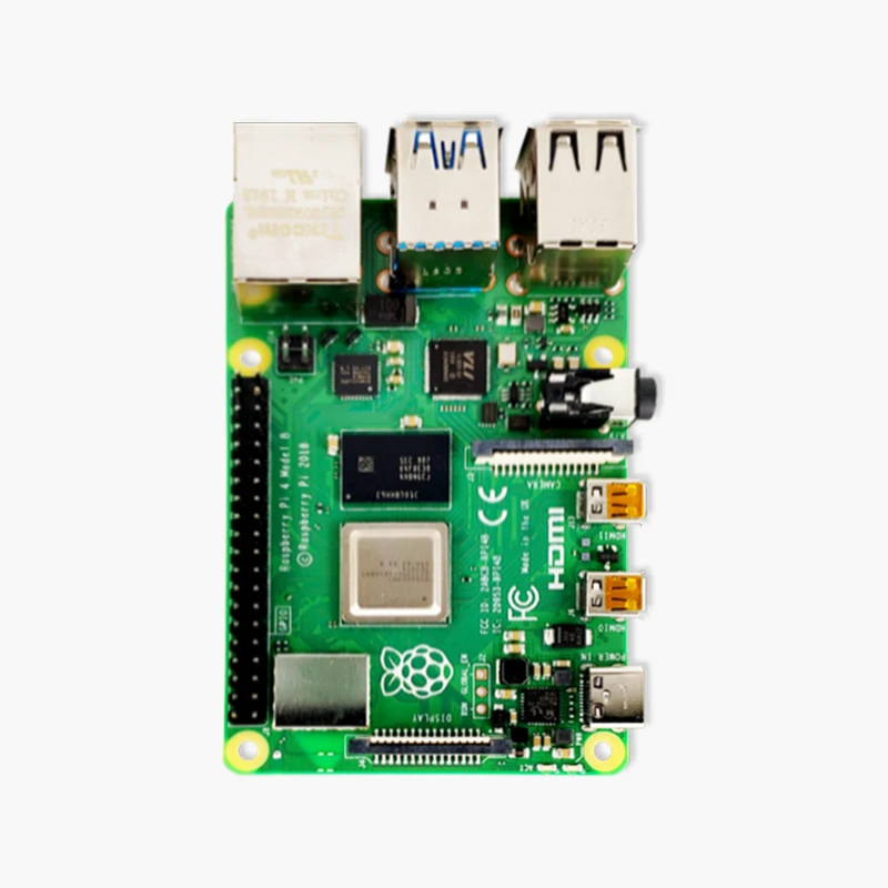 Плата для разработки Raspberry Pi 4 Model B 2 Гб ОЗУ ГБ 8 ядра ЦП 1 5 ГГц скорость 3 скорости