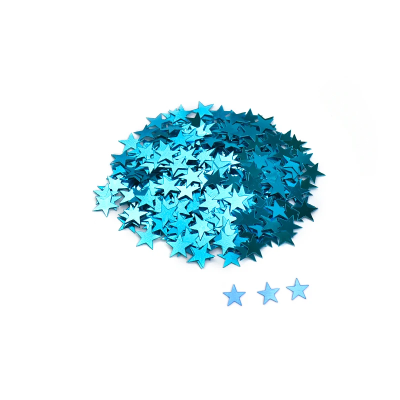 

10mm Five-pointed Star Sequins Party Confetti Birthday Confetti DIY Handcraft Sewing Decorations Wedding Throwing Supplies