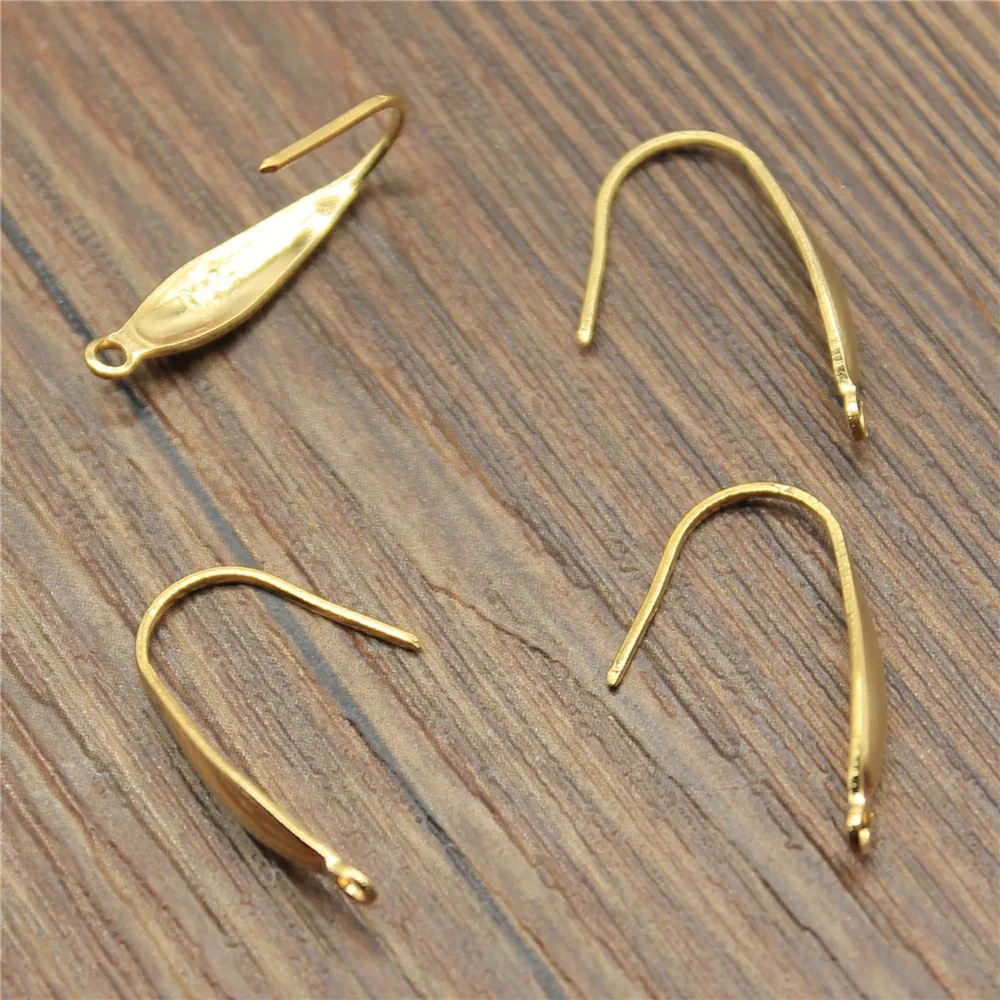 

Pendants for jewelry wholesale 10x20mm earring hook earring setting 10pcs