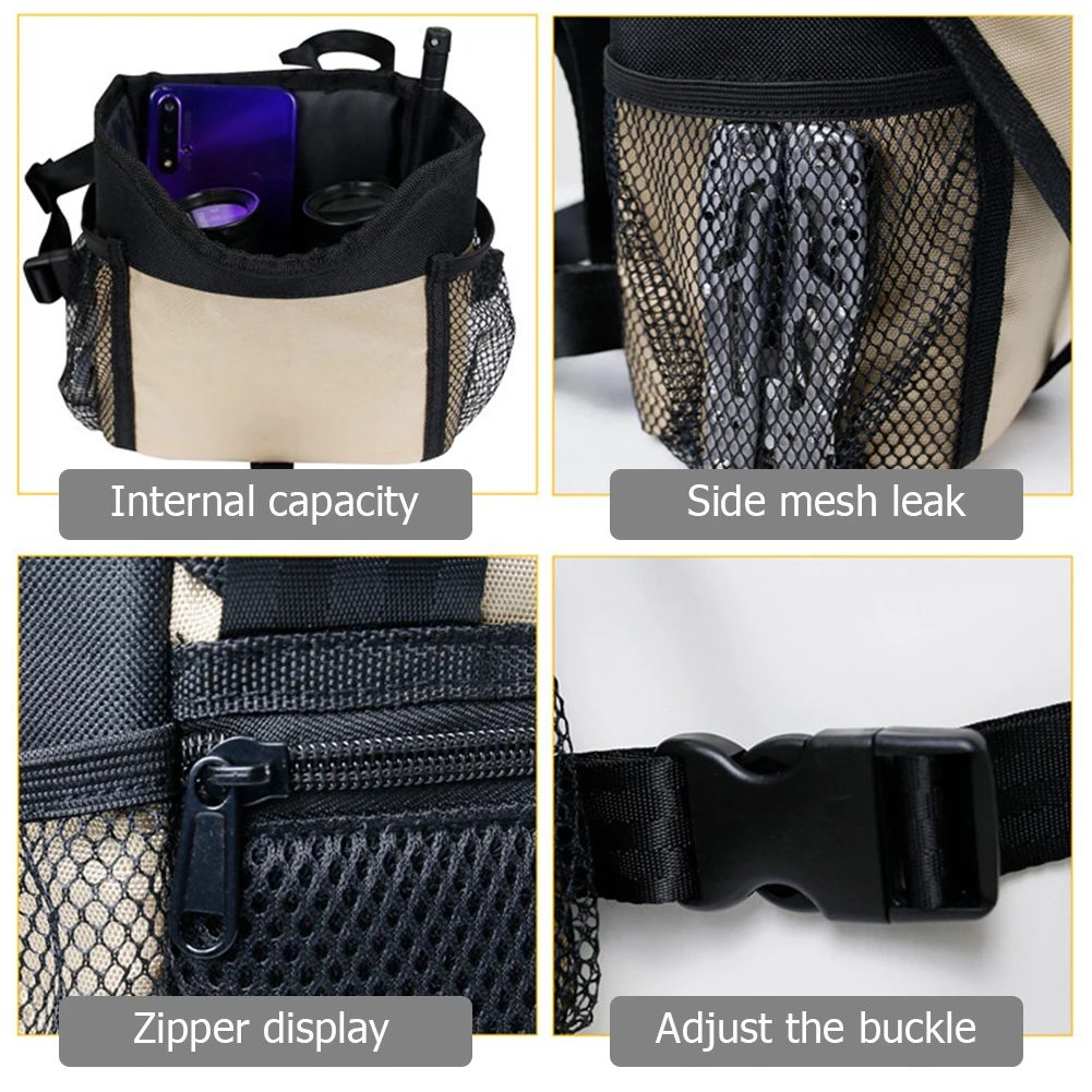 

Adjustable Strap Universal Binocular Bag Case Lightweight Portable Telescope Camera Pack for Hiking Hunting Climbing