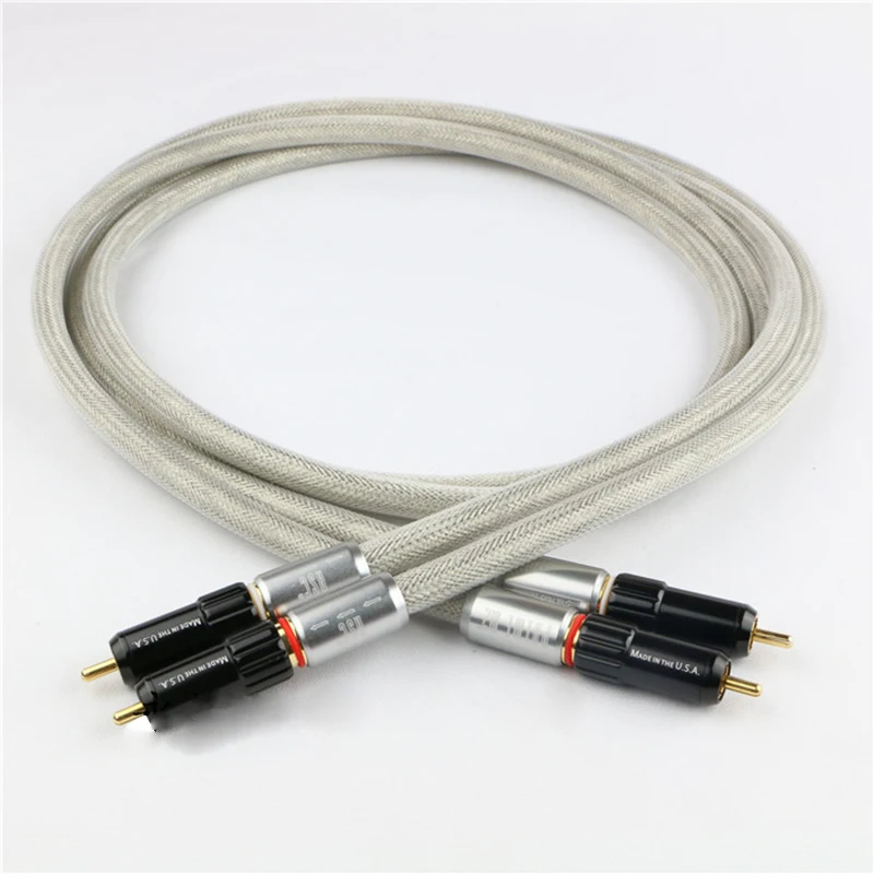 Кабель Hi Fi для подключения к аудиокабелю с позолоченным RCA штекером|interconnect cable|tara