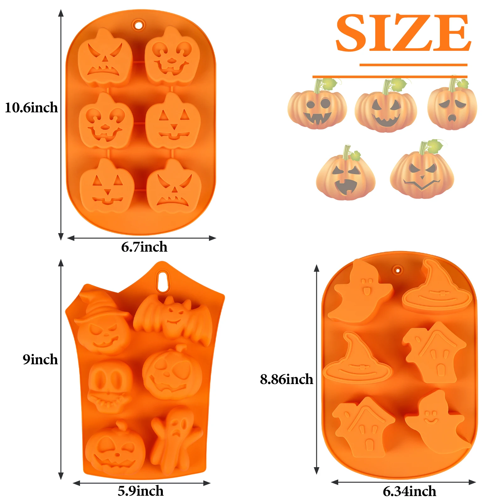 

3 шт. 3D форма для торта, метла для Хэллоуина, тыква, лягушка, ведьма, силиконовая помадка для мыла, кекса, конфеты, украшение для шоколада, инст...