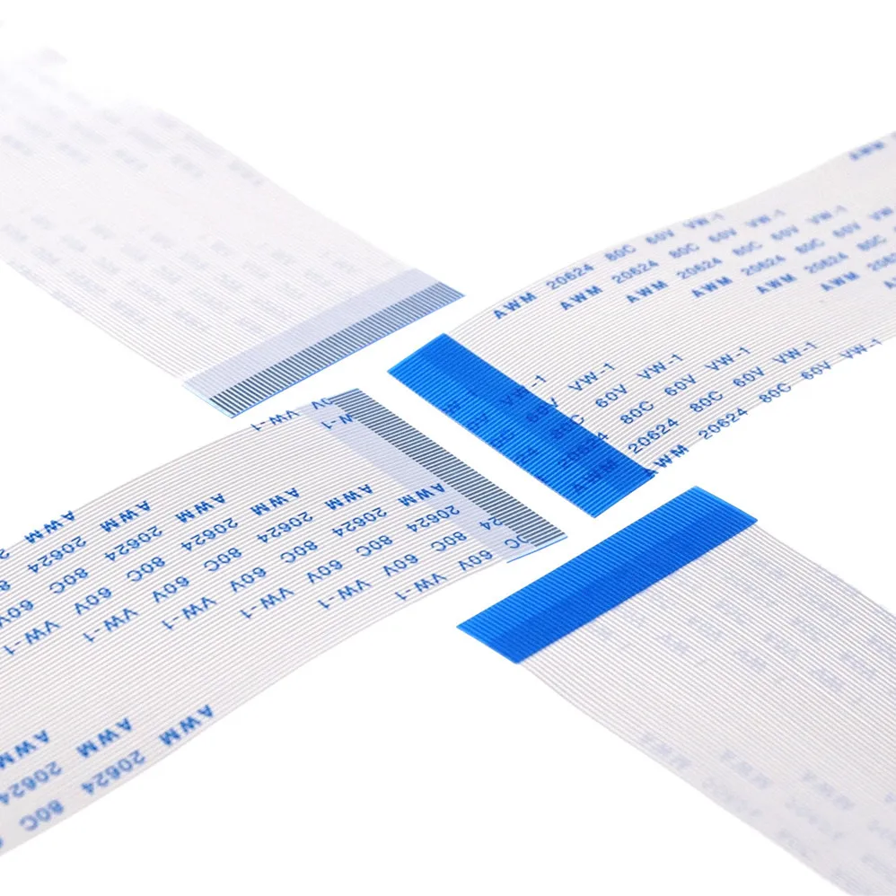 100 шт FFC FPC Гибкий плоский кабель 60 PIN 0 5 мм Шаг разные стороны длина 80 120 150 200 250 300 400