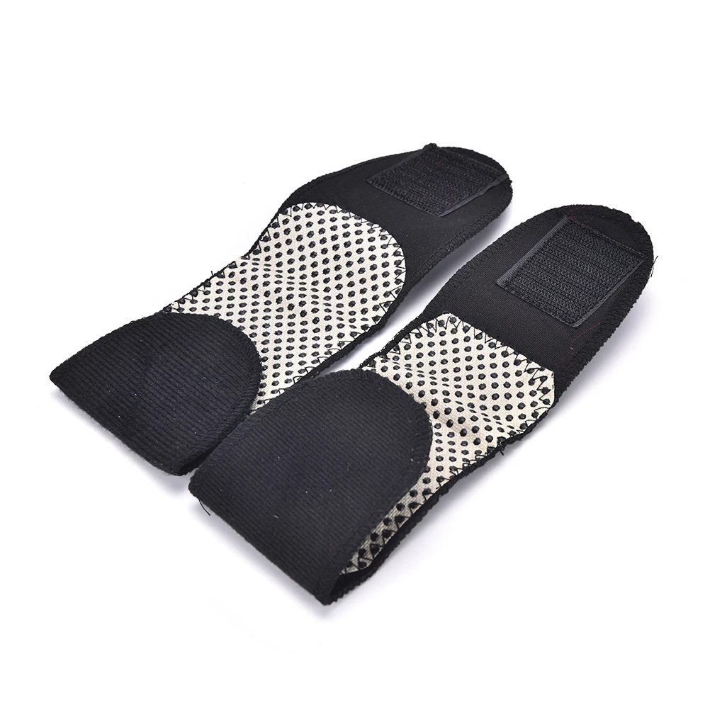 

2 Pcs Spontaneous Heating Wristbands Therapy Wrist Brace Belt Carpal Protector Treatment Pads Relieve Pain Warm Paste Pads