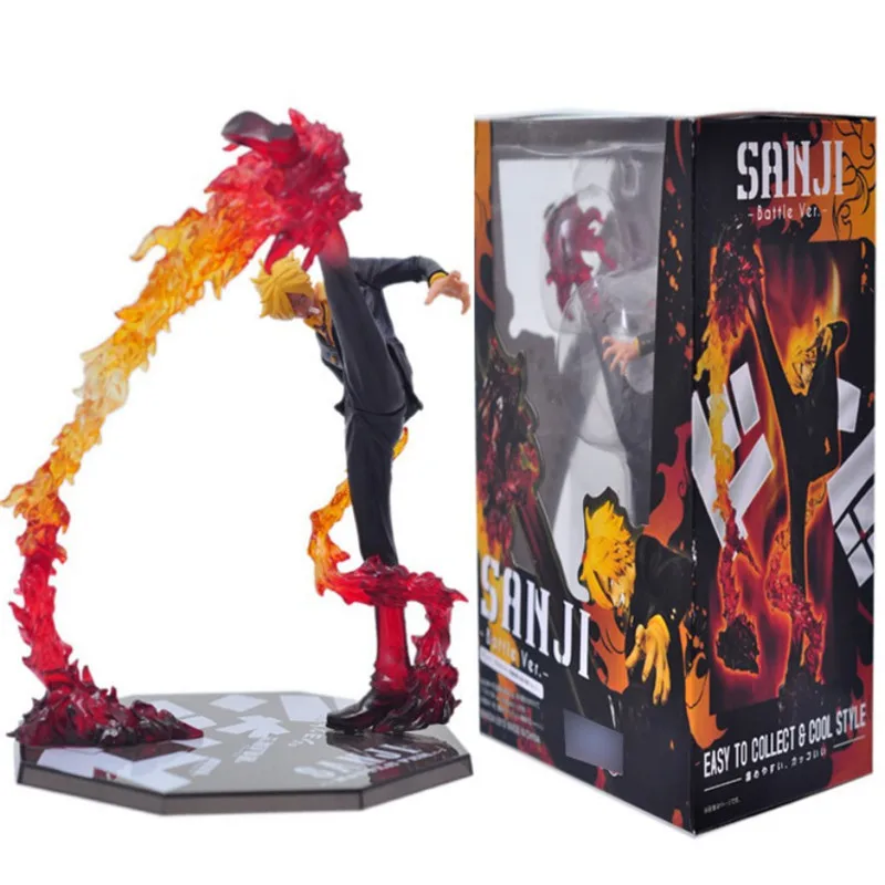 

Бесплатная доставка, ПВХ фигурки героев sanji, игрушки, куклы 17 см