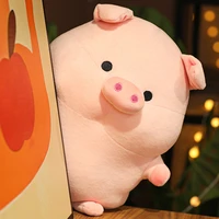pig plush toys pink cute soft pillow kawaii stuffed animals big plushie doll house decorative pillow christmas toys for kids