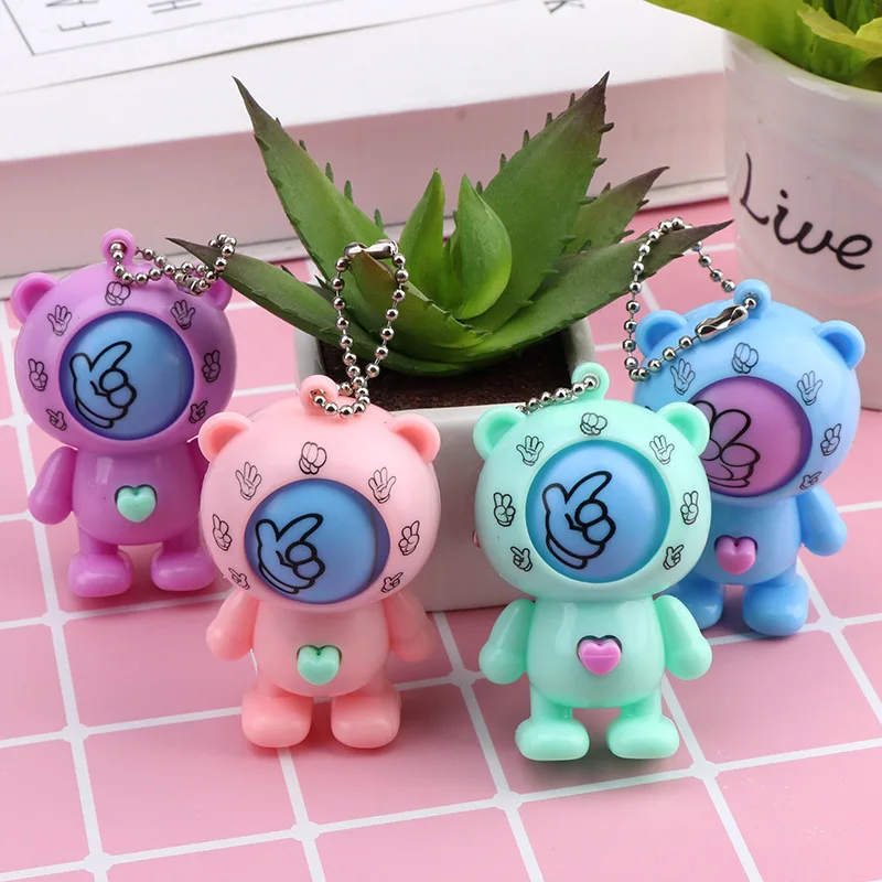 2-10 шт. брелок-ножницы в виде медведя | Дом и сад