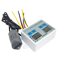 xk w1099 dual digital thermostat humidistat egg incubator temperature humidity controller regulator thermometer hygrometer 12v