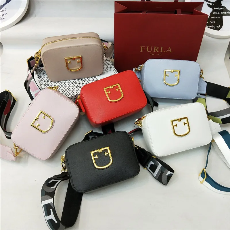 Новое поступление, оригинальные женские сумки FURLA, высококачественные черные меховые сумки, Размер 20 см x 14 см x 7 см