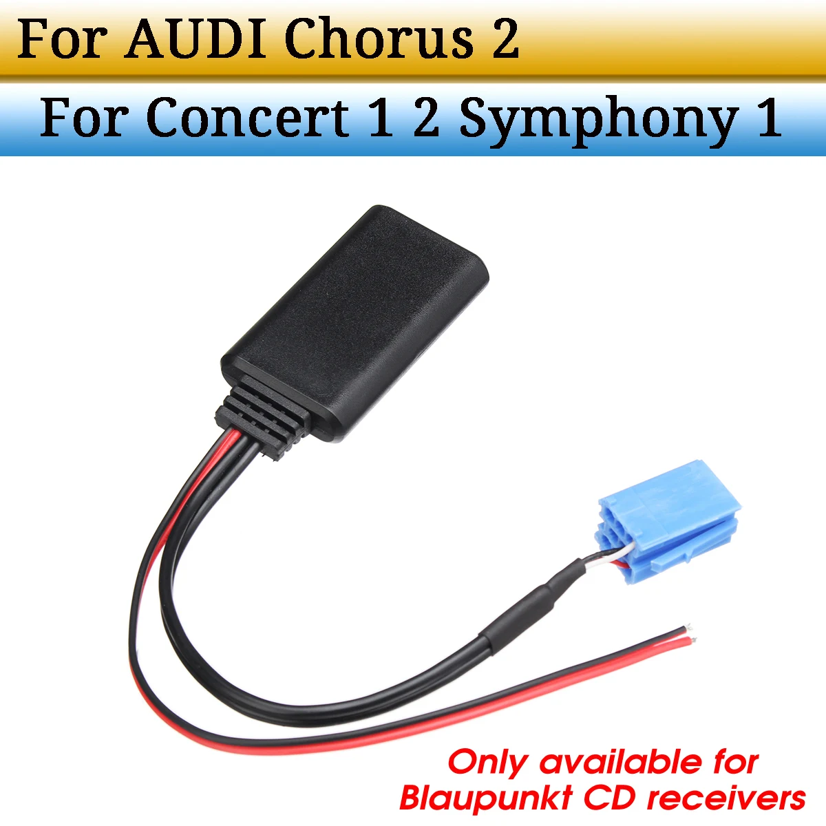 Радио bluetooth AUX адаптер кабель для AUDI Chorus 2 концертный 1 2 Симфония 1 для Blaupunkt CD приемники
