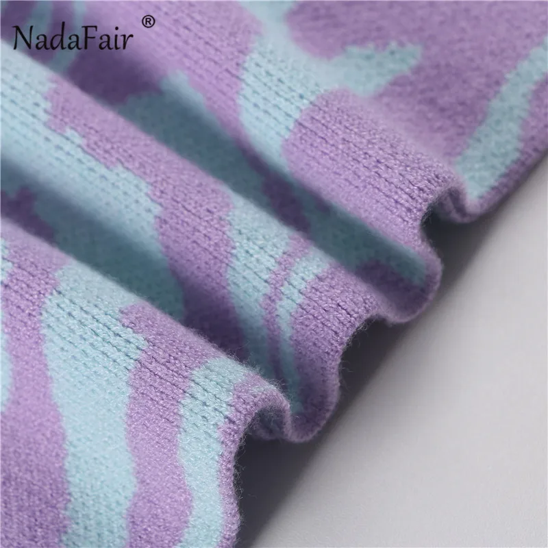 Женский укороченный вязаный кардиган Nadafair винтажный Укороченный с длинным