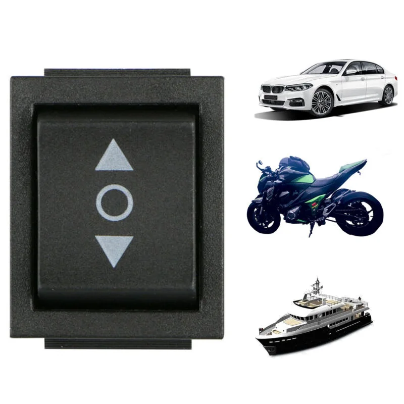 

Plastic+Metal Rocker Switch 6 Pins AC 250V Replacement Equipment Car Ship
