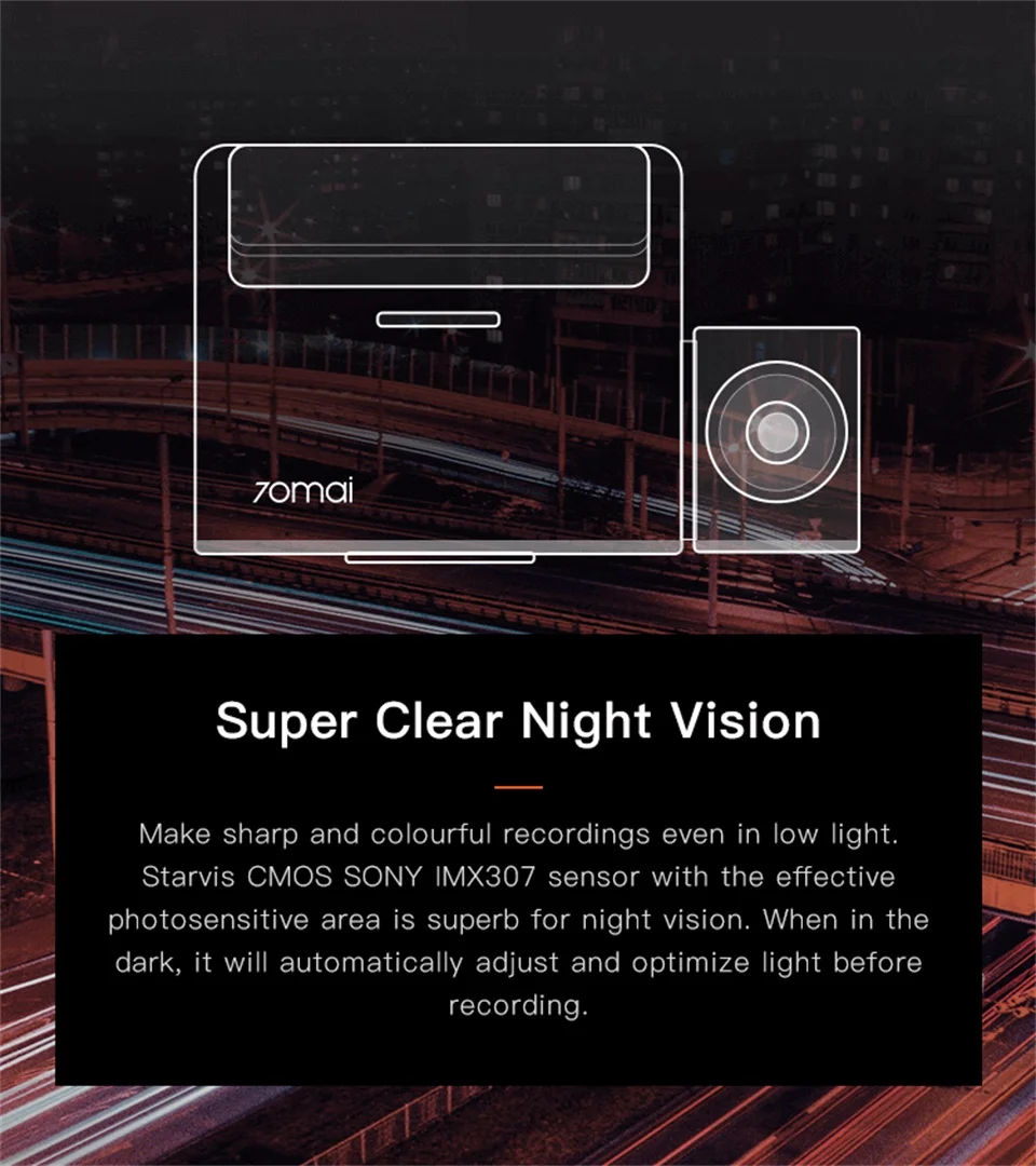 70 Mai Dash Cam Lite 1080P gps Функция скорости 70mai Lite Dash Cam 130 FOV ночное видение Wifi Автомобильный видеорегистратор 24H монитор парковки DashCam
