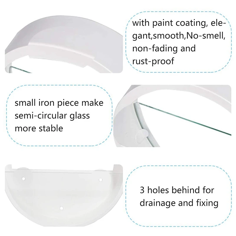 

Wall-Mounted Metal Plant Container, Suitable for Wall Decoration Flower Pot Holder, Suitable for Air Plants