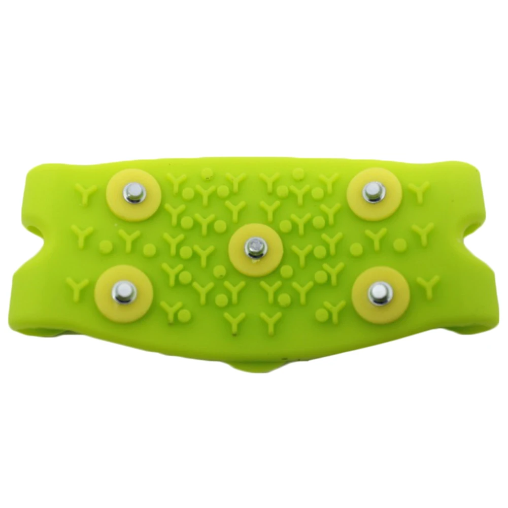 1 пара зажимы для обуви с 5 шипами снега скалолазания Нескользящие шипы