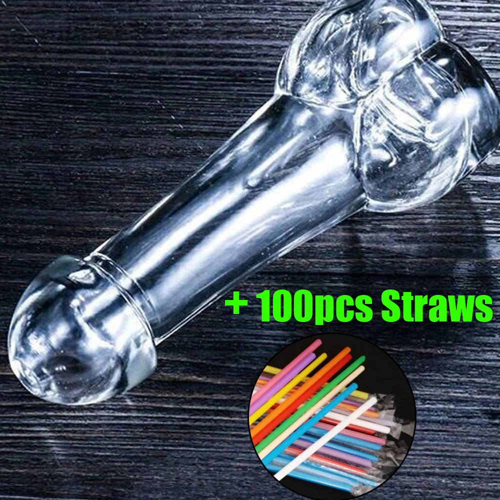 send100pcstraw Прикольный стакан для коктейлей, бутылка для бара, ночного клуба, вечерние чашки, Модный маленький рот, защитит вино от посыпки - Цвет: send100pcstraw