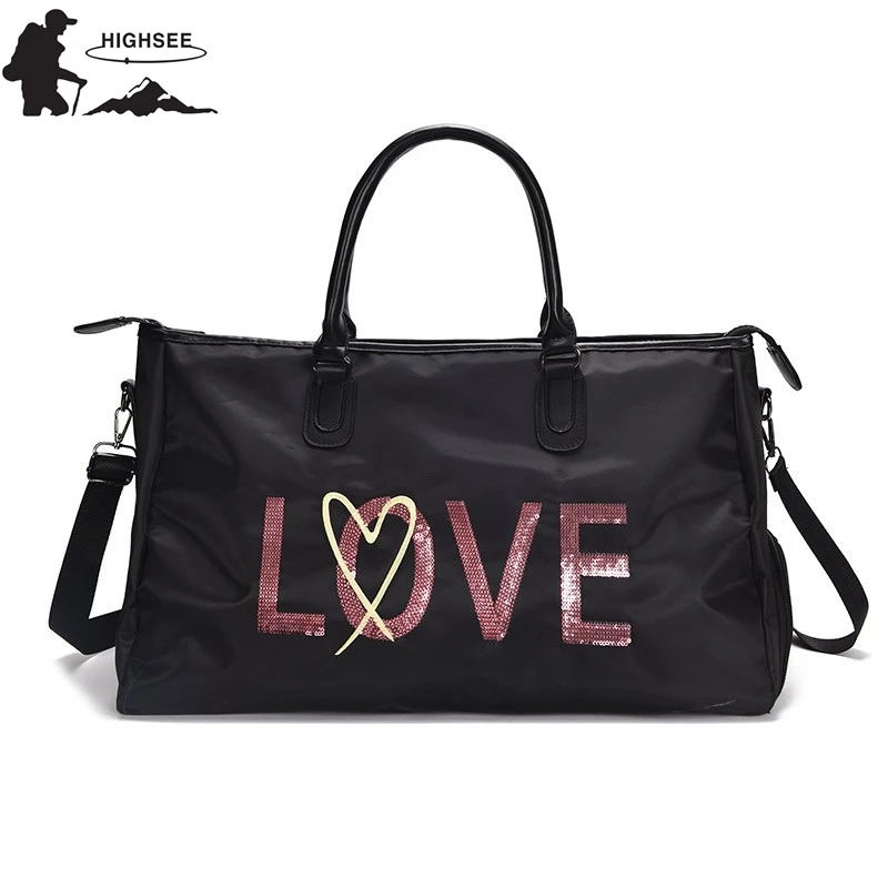 

Сумка женская спортивная, водонепроницаемая, с отделением для обуви