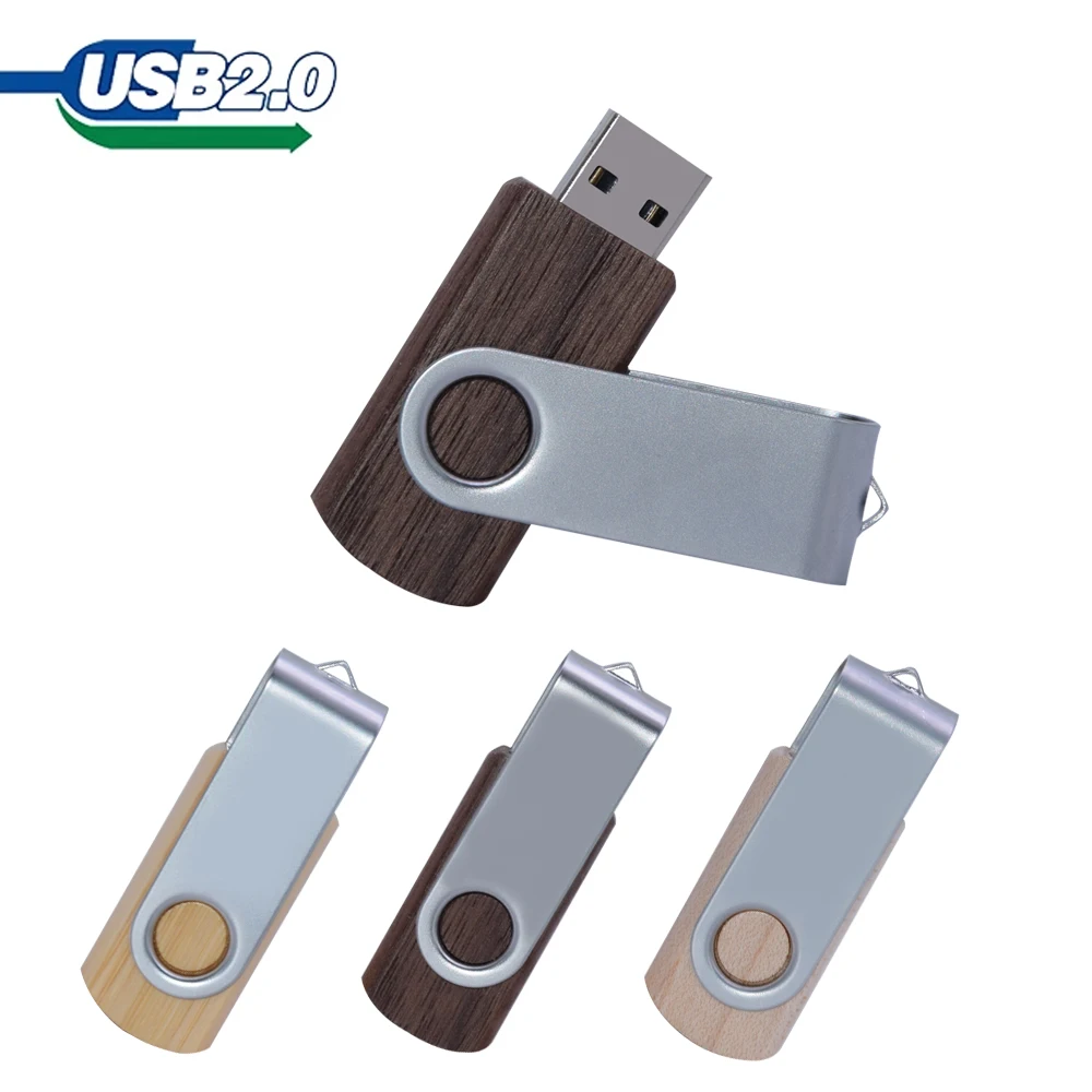 Более 10 шт. Бесплатная доставка логотип Деревянные usb 2 0 флеш-накопитель 4 ГБ 8 16 32