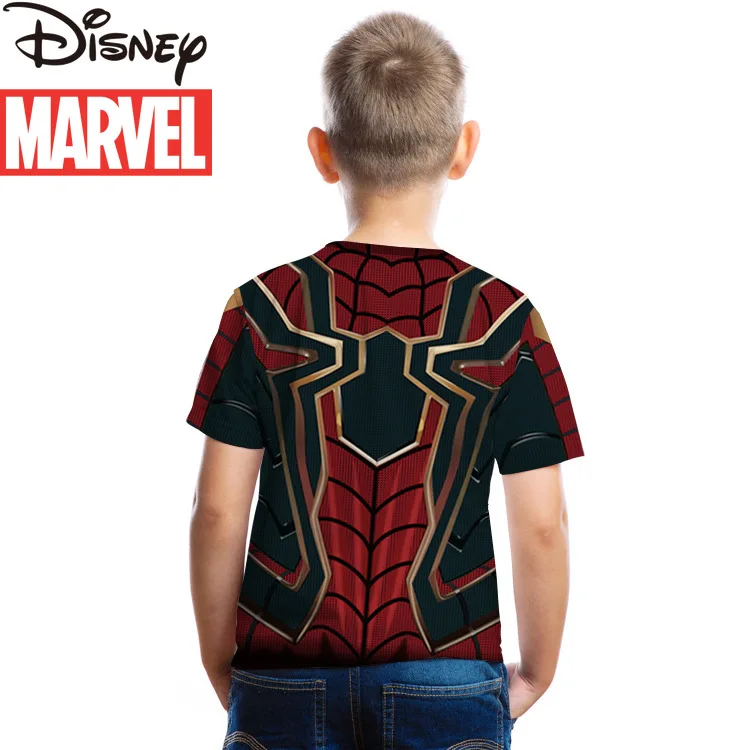 Марвел Мстители паук с рисунком человека для больших детей Абсорбирующие пот