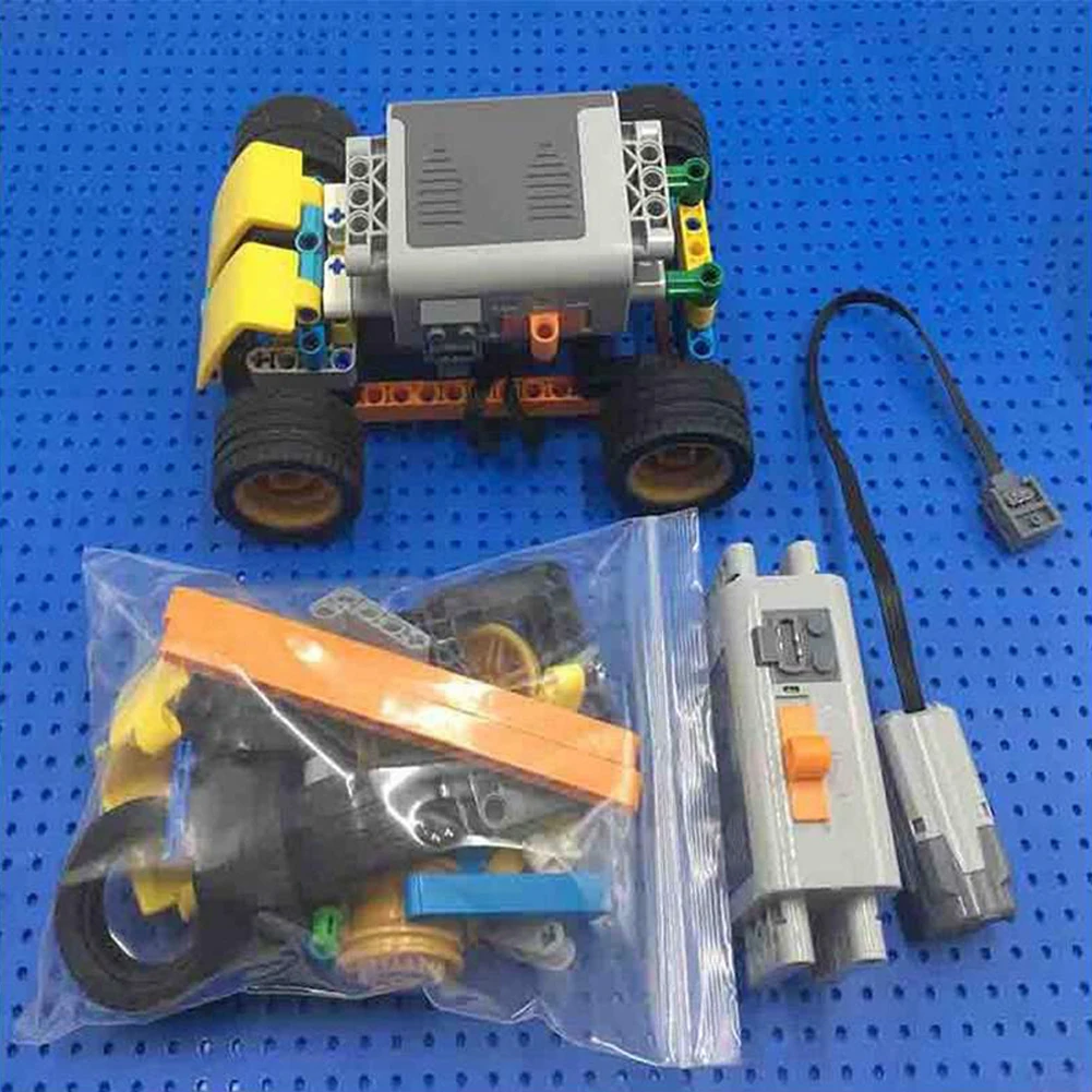 Набор для самостоятельной сборки робота-автомобиля 68 шт. 5M-E блок батарей