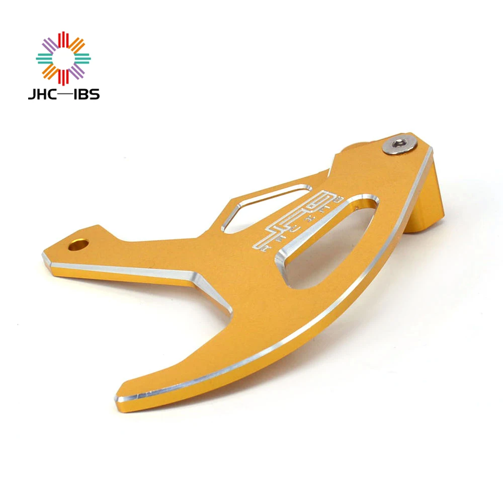 ЧПУ золото заготовка защита заднего тормозного диска для SUZUKI DRZ400S 00-15 DRZ400 DRZ400E 00-04