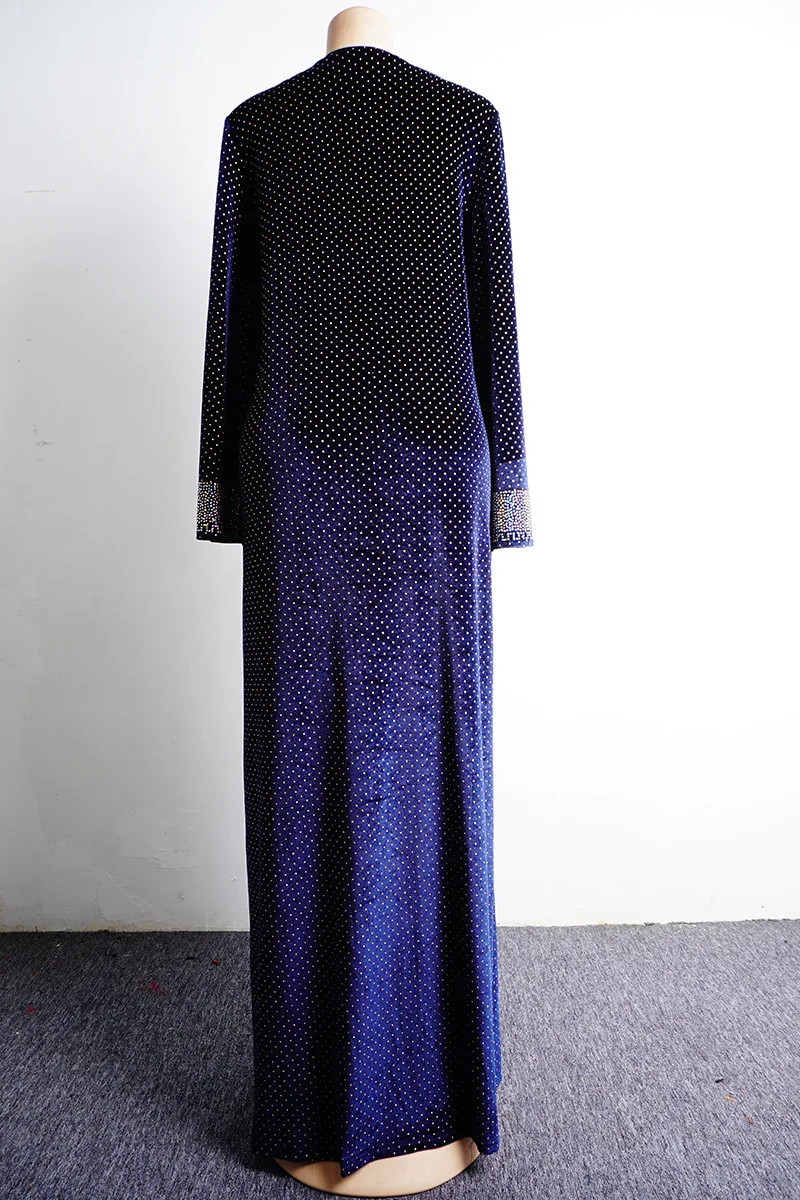 Женское платье в африканском стиле tilapia длинное макси с длинным рукавом со