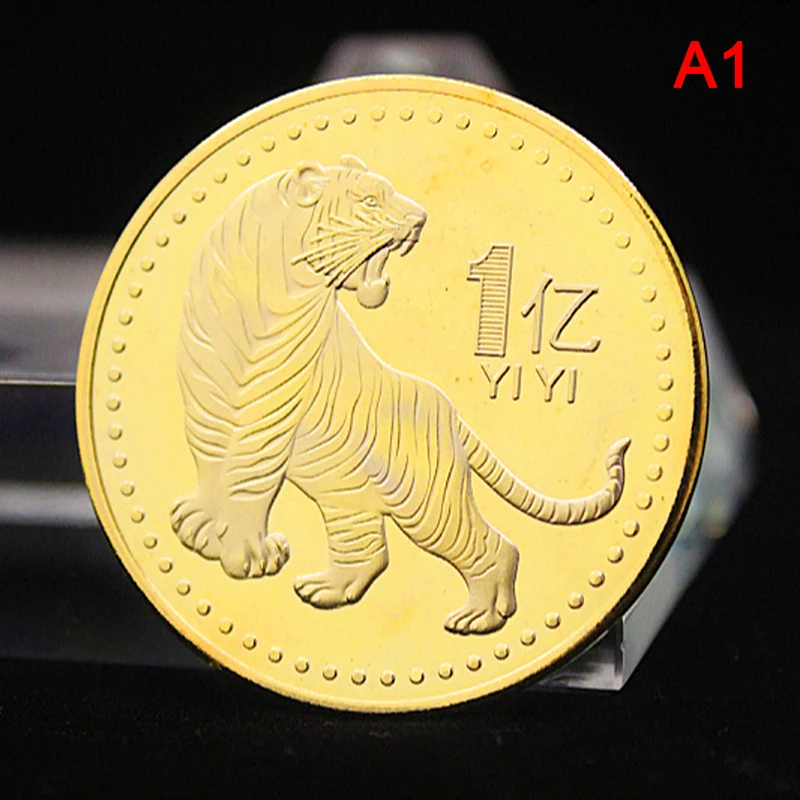 

2022 China New Year Tiger Year Original Commemorative Coin Bimetal Collection Old Coins Wholesale Fast Delivery Gold Coins