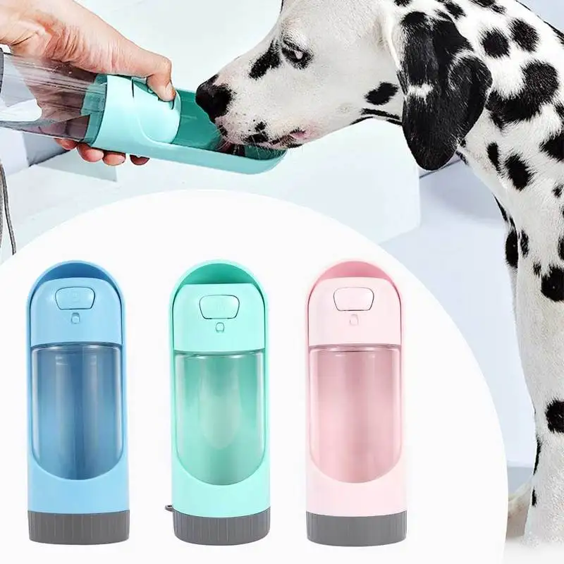 

Portable Pet Dog Water Bottle 300ml Drinking Bowl for Small Large Dogs Feeding Water Dispenser Cat Dogs Outdoor Bottles
