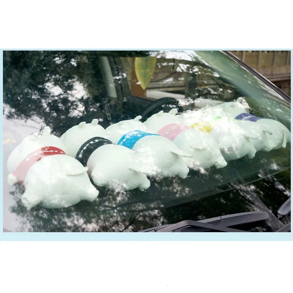 Автомобильный Освежитель бамбуковый мини длинный рот собака древесный уголь