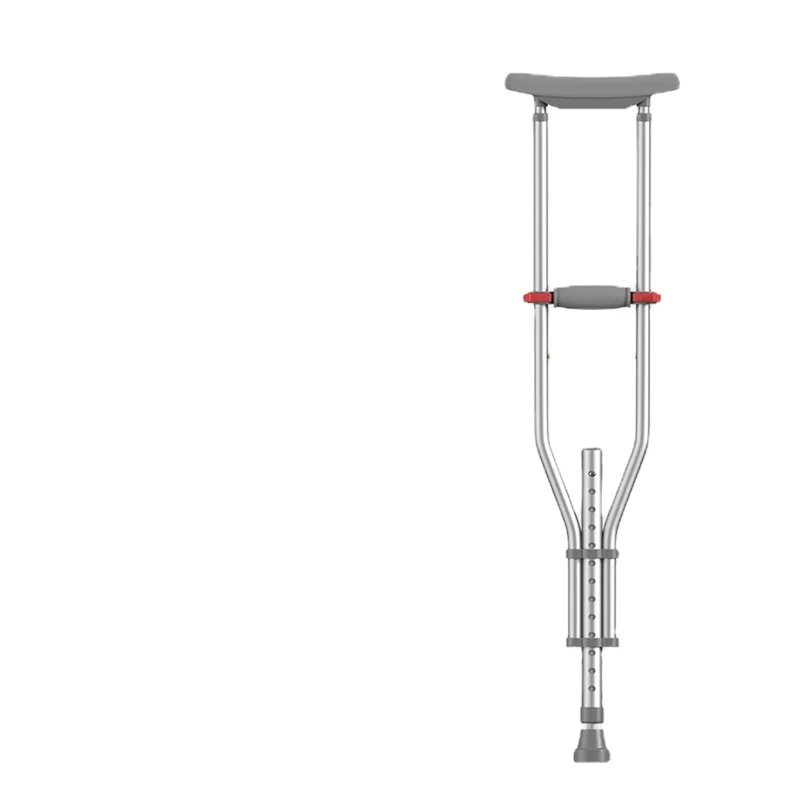 

zq Crutches Fracture Crutches Stick Elderly Lightweight Walking Aids Non-Slip Double Crutches