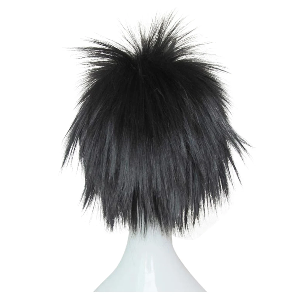 Аниме Sasuke Uchiha косплей парик короткие волосы Косплей Реквизит синтетические