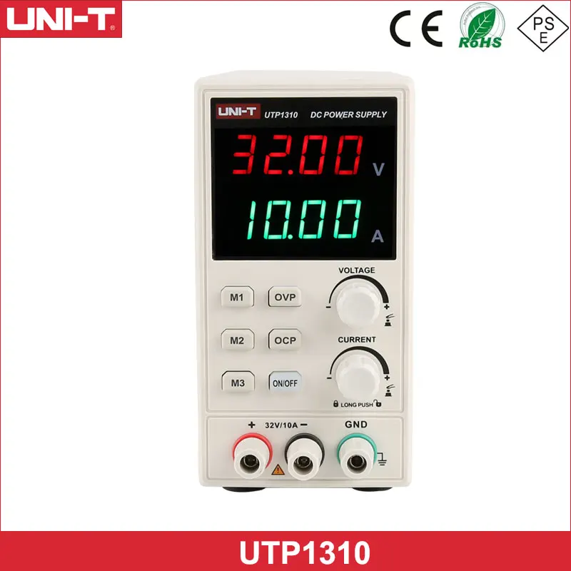 

UNI-T UTP1310 DC Power Supply 32V 10A Current Adjustable 4 Digits Display AC 110V/220V Voltage Regulator For Phone Repair