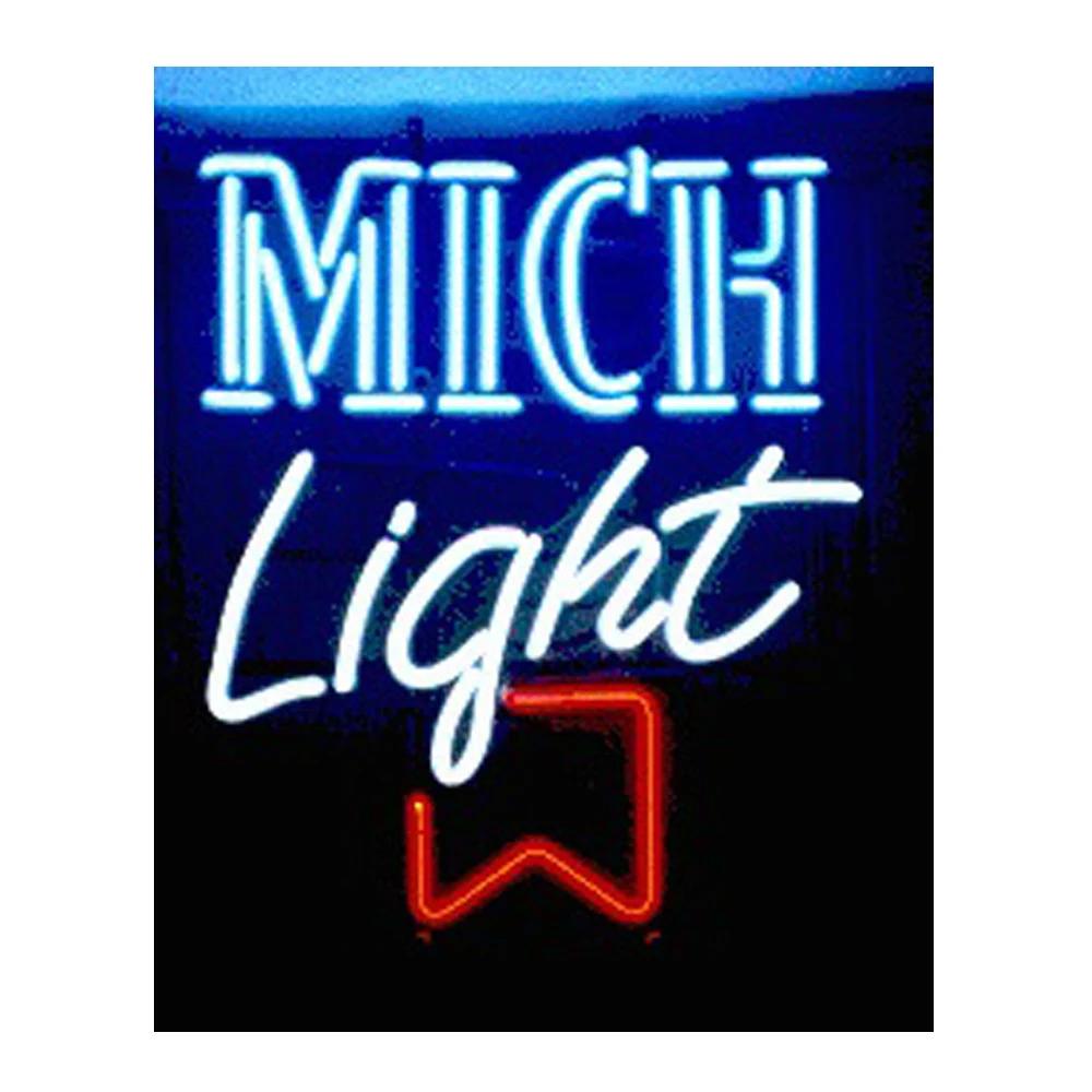 Микробо MICH светильник Кая неоновая вывеска сделанная на заказ ручная работа
