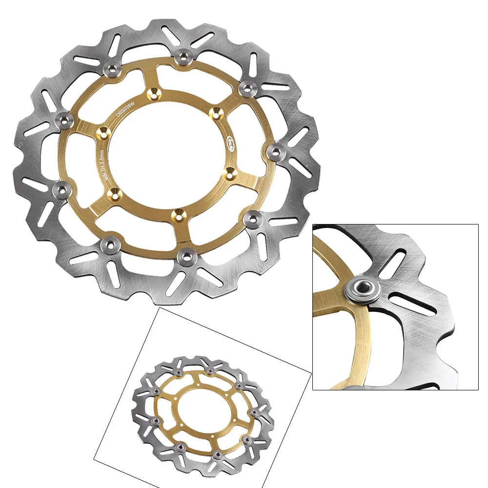 

Ротор переднего дискового тормоза мотоцикла для Suzuki DRZ 400 SM DRZ400SM DRZ400 2005 2006 2007 2008 2009 Золото 1 шт.